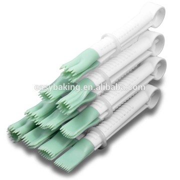 10 Pieces Plastic Small Jagged Edged Fondant Crimper Set Cake Decorating Tools