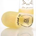 stemless champagne flutes glitter glass with bee design