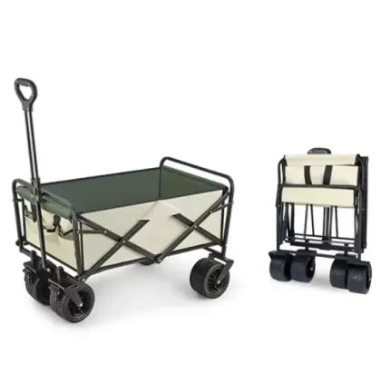 Portable Sports Wagon Camping Shopping Cart with Wheels