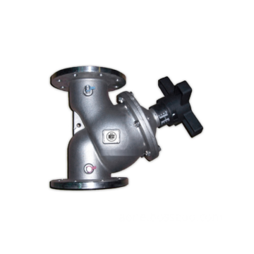 Valve d&#39;équilibrage hydraulique en acier inoxydable DN100