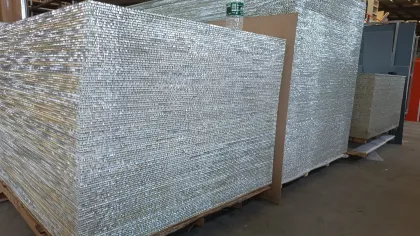 4x8 Aluminum Honeycomb Composite Panel - Alu Core Honeycomb Panel