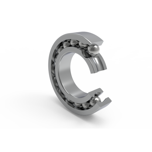 بلبرینگ کامل توپی شیار عمیق