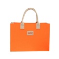 Bolsa de bolso de fieltro colorido personalizado