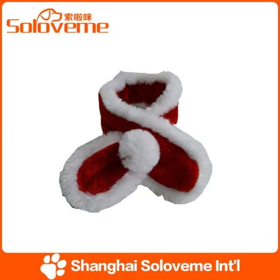 pets beautiful necklace & scarf in Christmas