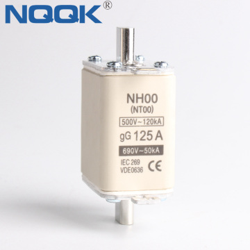 NQQK NT00 NH00 80A Low Voltage Fuse Link 660V 690V HRC