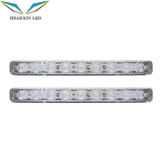 HearxinLED 9 LED Daytime Running Light DRL 12V Waterproof Fog Light 6000K