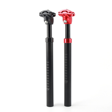 Bicycle shock absorber seat post