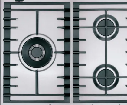 Kitchenaid Gas Hobs 5 Burner Stainless Steel