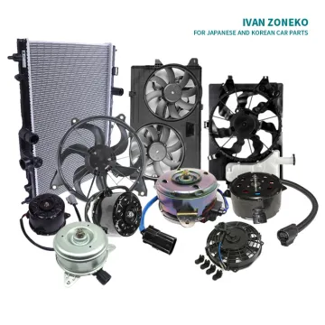 Ivanzoneko Universal AC Electric Radiator Cooling Fan Motor for Toyota Hyundai Japanese Cars