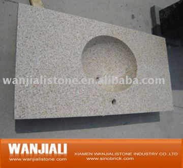 Undermount granite vanity top