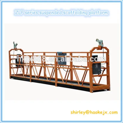 construction swing stage equipment hanging basket
