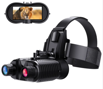 Dispositivo de visión nocturna digital NV8160 4x con montaje en la cabeza