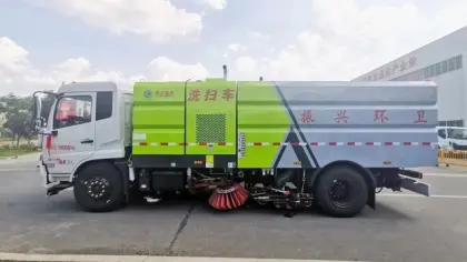 1.2M3 Water tank 4.2m3 Dust Tank For Sweeper