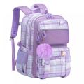 Cute Backpack for School Girls, Multi-Pockets,Large Capacity,Age 6-12