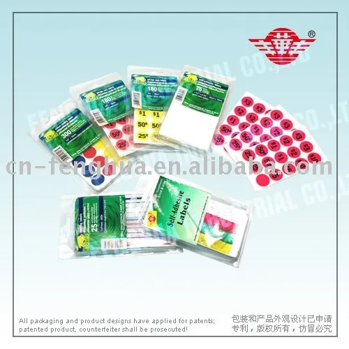Self-adhesive label