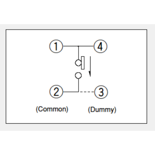 Detection switch Thin 3-direction action type