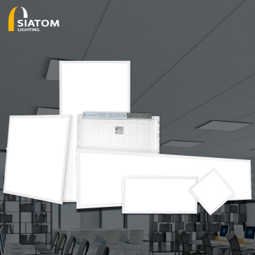 2024 luci a pannello piatto a LED Ultra Slim 2x2 2x4 3000K 4000K 6500K per il soffitto per ufficio e casa