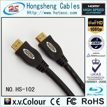 HS-102,3D Support 4k*2K 1080p With Ethernet HDMI Cable