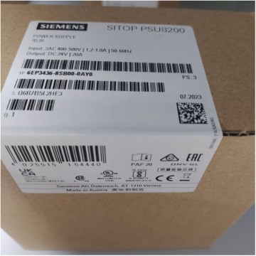 SIEMENS SITOP PSU8200 24V/20A Stable Power Supply 6EP3436-8SB00-0AY0
