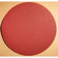 Professionally produced red Auminum oxide Velcro disc