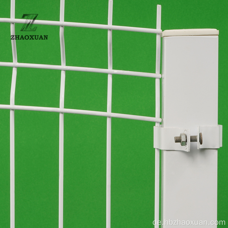 Pulver sprühten Beschichtungsdrahtnetzzaun für Gründe