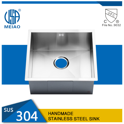 Durable Handmade Stainless Steel Sink for Kitchen (440mm)