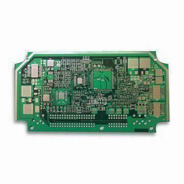 FR4 Six-layered PCB with 35μm Copper and 1.6mm Board Thickness, Various Finishes are Available