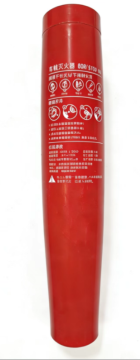 Handheld aerosol fire extinguishing device