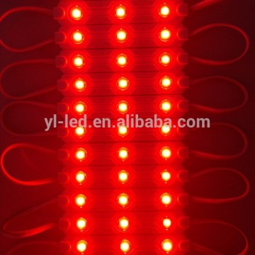 wholesale injection 3 chip Red LED Module 2835, 3SMD red led module with lens