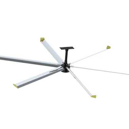 Permanent magnet industrial ceiling fan