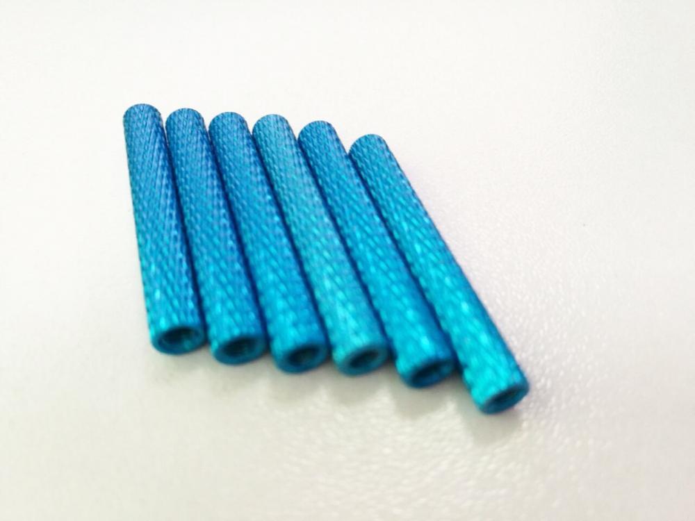 Blue Aluminum Standoffs Jpg