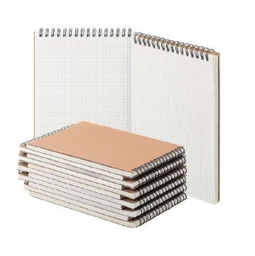 Spiral Bound A5 Daily Planner Notepad - Bulk Organization Notebook