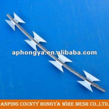 leather barbed wire