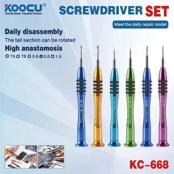 Multiple models of aluminum alloy screwdrivers for Apple
