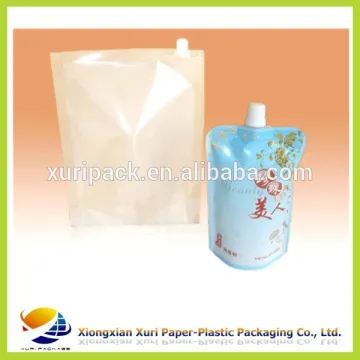 Stand up spout pouch for juice and soft drink