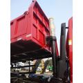 CAMION BENNE 10 ROUES 6X2 ROUGE POUR GROS