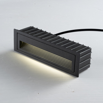 Lampa ścienna LED 1-6W Lampa zewnętrzna IP65 i rogu korytarza zagłębione światło stopowe