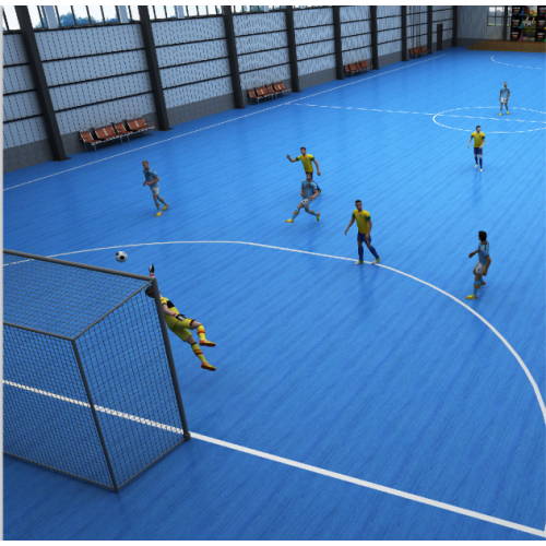 PVC Vinyl Indoor Futsal Court พื้นสนามกีฬา