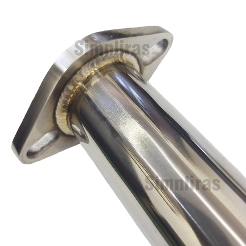 Für 19-23 Toyota Corolla Fließheck 2,5 "Quad Burnt Tipps Cat Rücken Auspuff