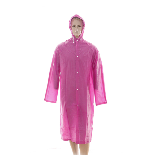 ECO-Friendly PEVA raincoat for travelling