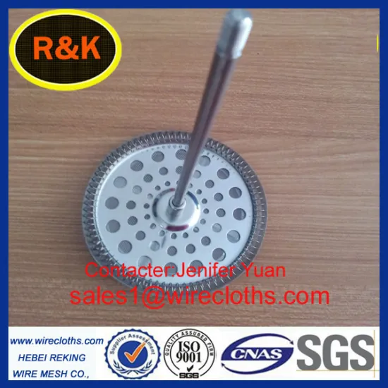 Stainless steel food grade French press coffee plunger