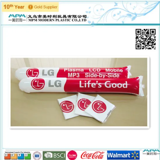 TPU Inlfatable Noisemaker Stick for Advertising