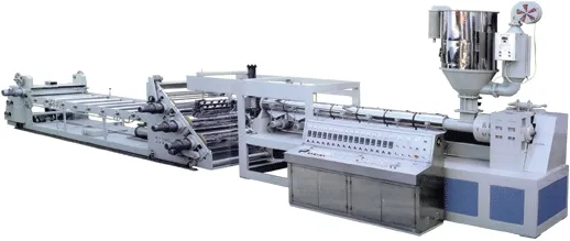 plastic pipe making machine