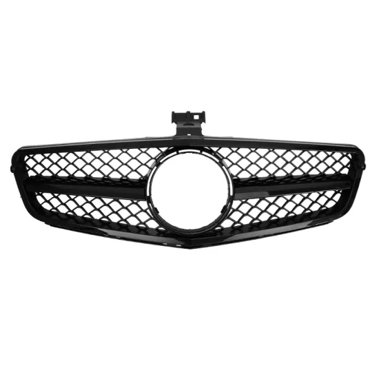 Hot Sale Glossy Black New Grille Fit for Mercedes-Benz C-Class (W204)