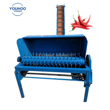 Gasoline-Powered Mobile Machine for Efficient Dried Chili Harvesting and Collection