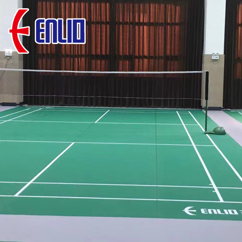 Lantai Badminton Rolls Dalaman dengan BWF