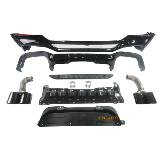 BMW G02 X4M Rear Diffuser Upgrade Kit with Pipes