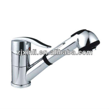 High Quality Brass Pull Out Kitchen Sink Tap, Polish and Chrome Finish, Best Sell Tap