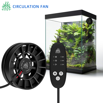 Powerful Cooling Circulation Fan for Reptile Habitats and Aquariums