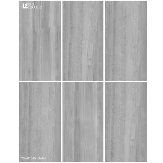Grey Landscape Wall Tile Gres Porcellanato for Exterior Cladding